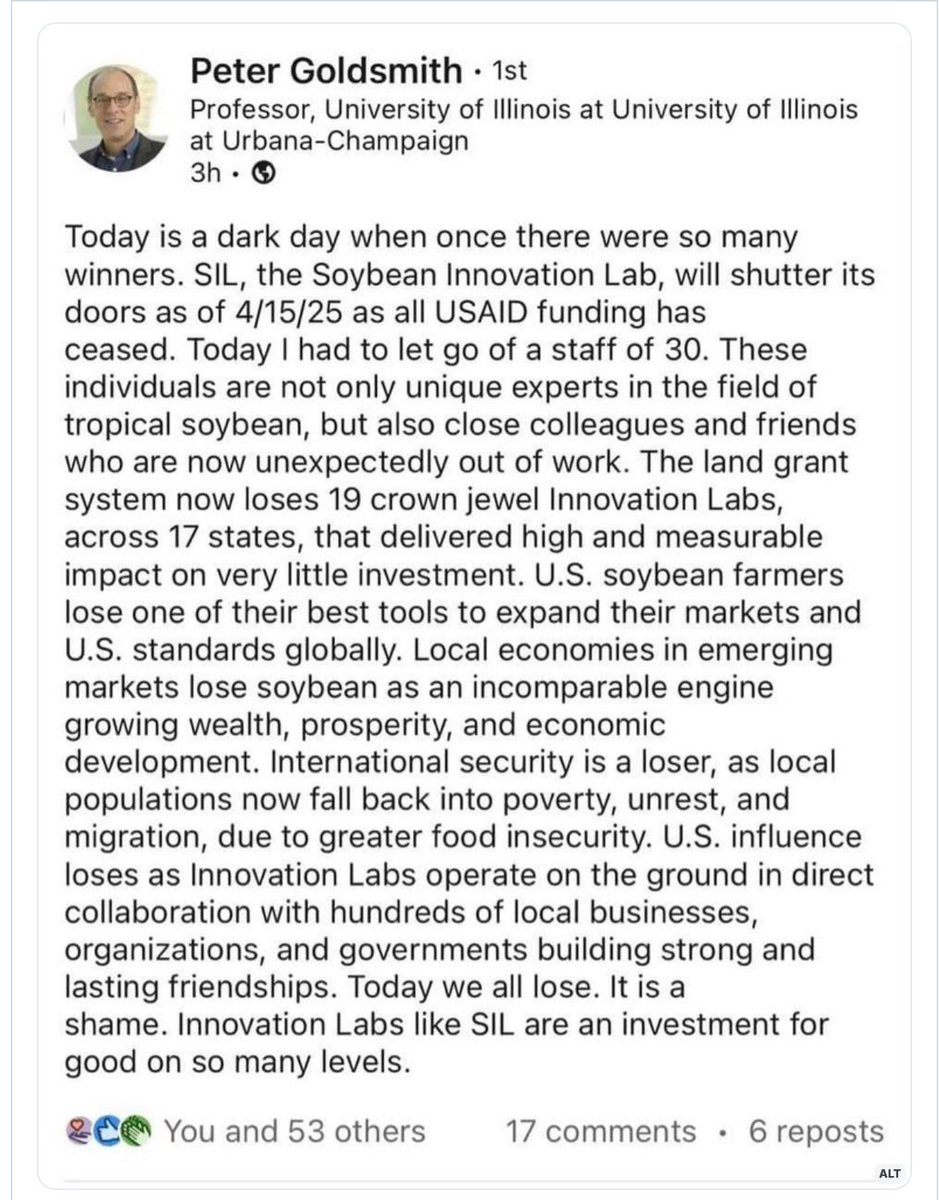 Emily A. The Spirit of Jezebel (@emzorbit) on Twitter photo The University of Missouri is part of the Soybean Innovation Lab. Missouri, as a state, is #7 in the nation for soybean production. It is our #1 crop. The annual on farm value of Missouri’s soybean crop is more than $2.5 billion. #moleg <a href="/GovMikeKehoe/">Governor Mike Kehoe</a> /1 The University of Missouri is part of the Soybean Innovation Lab. Missouri, as a state, is #7 in the nation for soybean production. It is our #1 crop. The annual on farm value of Missouri’s soybean crop is more than $2.5 billion. #moleg <a href="/GovMikeKehoe/">Governor Mike Kehoe</a> /1