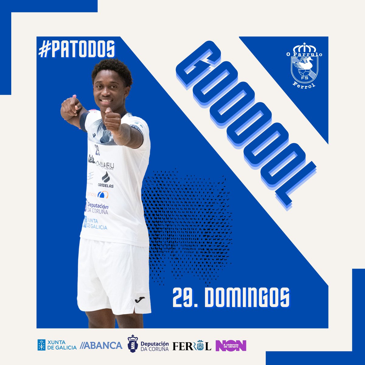 ⏱️ Min.26 | GOOOOOOLLLL de <a href="/dxavier08/">Domingos</a> que amplía distancias!!!!

Inagroup El Ejido 1-3 O Parrulo Ferrol

#SegundaDivisiónFS #Patodos 🦆✌🏻