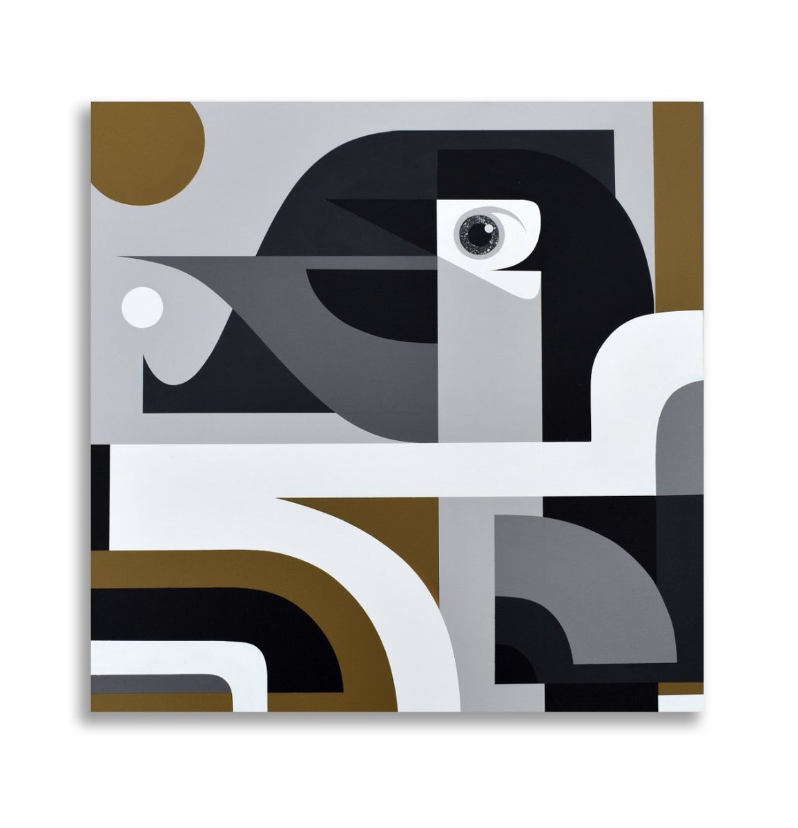 Malt1ski's tweet photo. Mini bronze
24 x 24in.
Acrylic &amp; spray paint on canvas https://t.co/1SeyxEtdjV