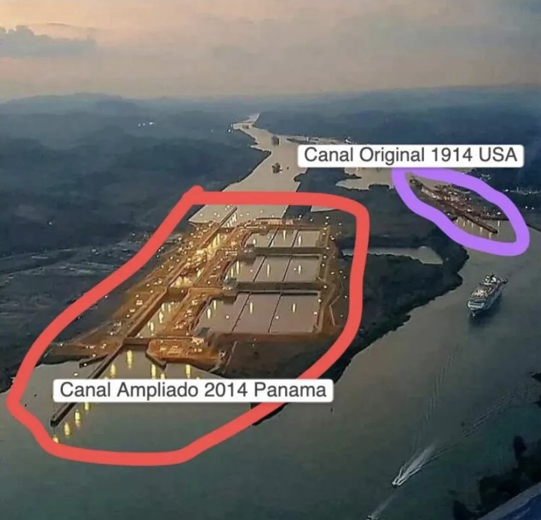DavidArielGonza's tweet photo. @canaldepanama  ampliado y mejorado por  panameños en 15 años de operación. Durante los 85 años de operación de USA, no se contempló su expansión ni modernización. Esto resalta el compromiso y la visión de Panamá en el desarrollo @MartinTorrijos  @realDonaldTrump @JoseRaulMulino https://t.co/zg8hWvObuc