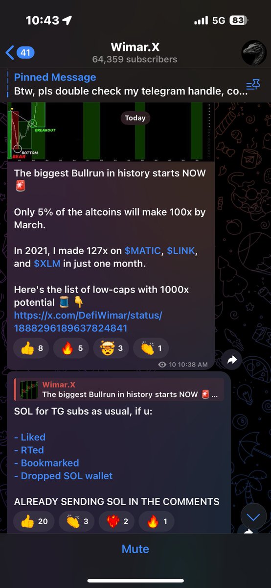 skyydoescrypto's tweet photo. @DefiWimar from tg

J5CdKc3SvLPjXxNocWiBTeyMmrQrR8x97HpeiCygeG3E

ur the goat 🐐 https://t.co/WJgTiDfatw