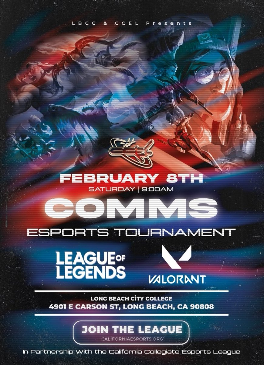Our Valorant team is competing today at COMMS! 

Tune in now to cheer for our players. 📣📣📣

📺- twitch.tv/ccelorg
