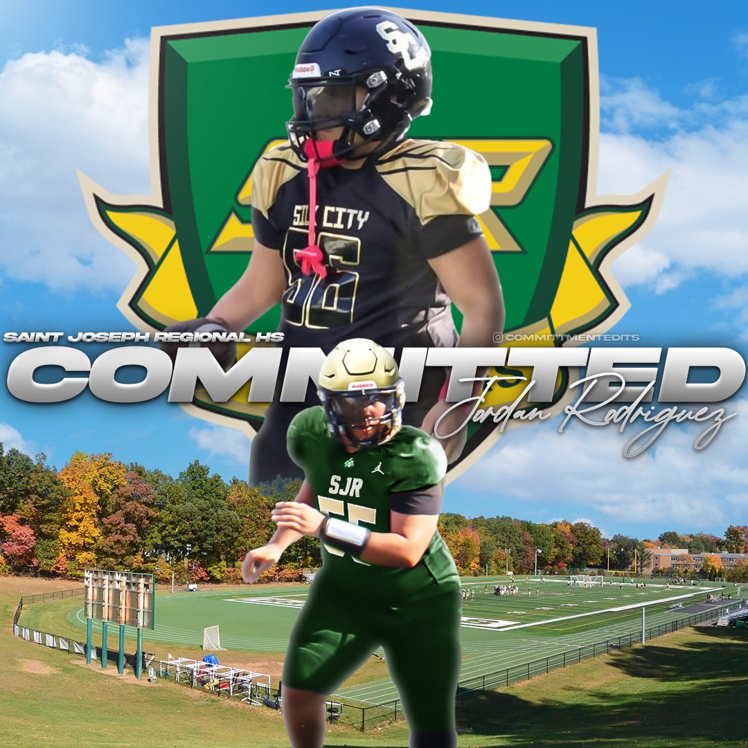 Rodr56Jordan's tweet photo. Blessed to say I will be attending St Joes for the next four🔰🔰 @SJRCoachAug @SJRFB https://t.co/5wyt0nDrr5