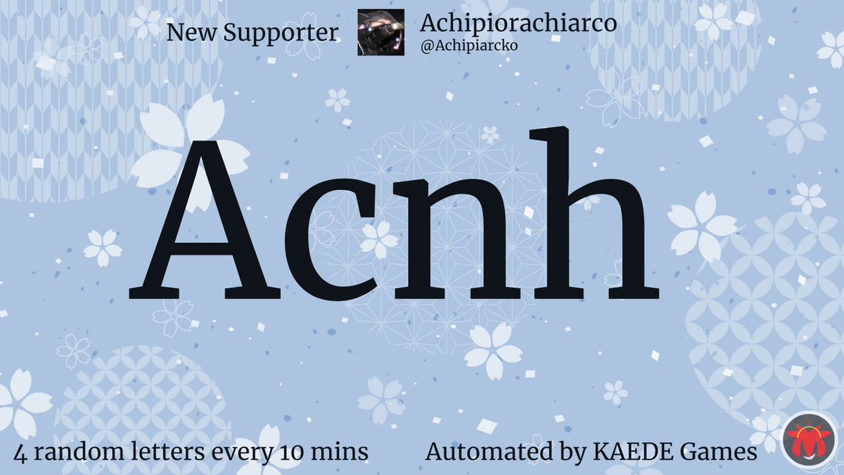 4letter_'s tweet image. Acnh