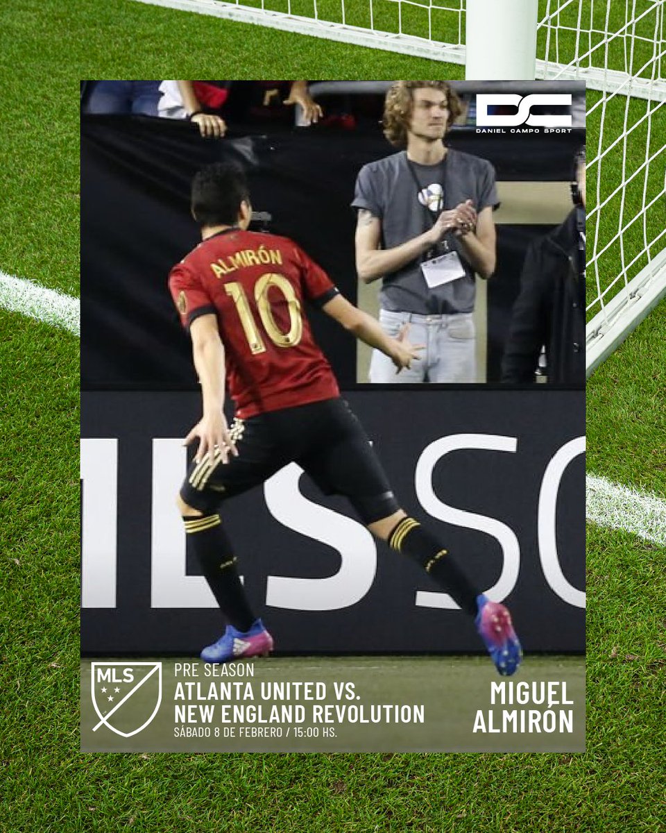 MIGUEL ALMIRÓN en su primer partido amistoso con el <a href="/ATLUTD/">Atlanta United FC</a> luego de su vuelta a la <a href="/MLS/">Major League Soccer</a>.
.
.
.
.
#JugadorDCSport