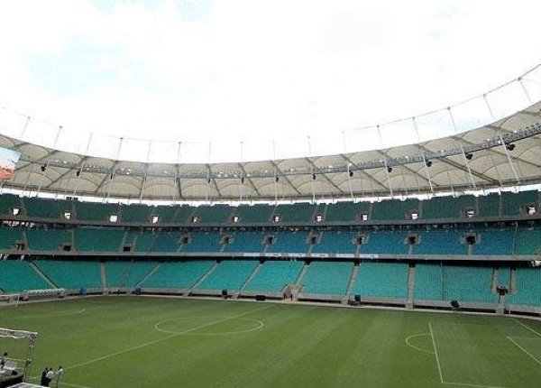 Panorama da Fonte! A torcida do CRA esgotou os ingressos.