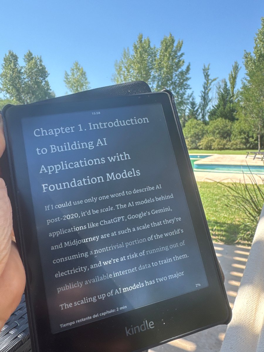 Kicking off 2025 with my first read: Chip Huyen’s AI Engineering. This book dives deep into how AI can transform organizations and drive innovative product development. Ready to go #AllIn on AI this year! #AI #Innovation