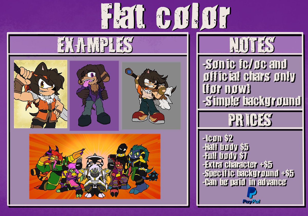 MasterLXD's tweet photo. It's been a while, but I'm opening commissions once more!

DM me for more info. 👉👈 https://t.co/2L0d7iArqN
