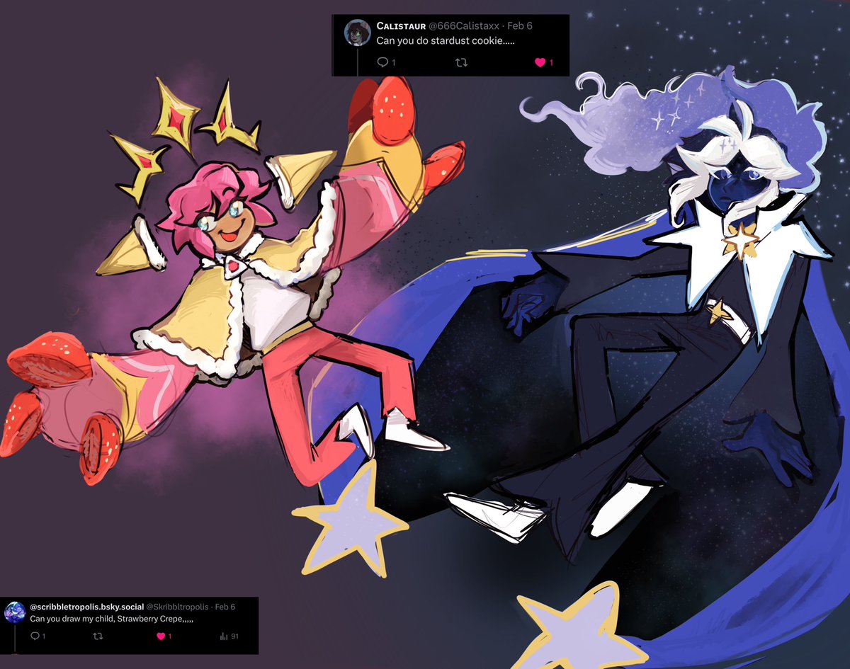 REQUESTSSSSSS (mostly the cookies cuz i had fun doodling them)

#shadowmilkcookie #CRK #stardustcookie #Lackadaisy