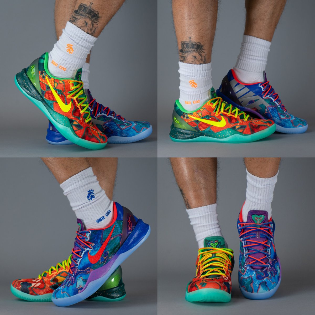 houseofheat's tweet photo. The Nike Kobe 8 "What The" Returns April 13! 🐍 https://t.co/9SmexipCIT