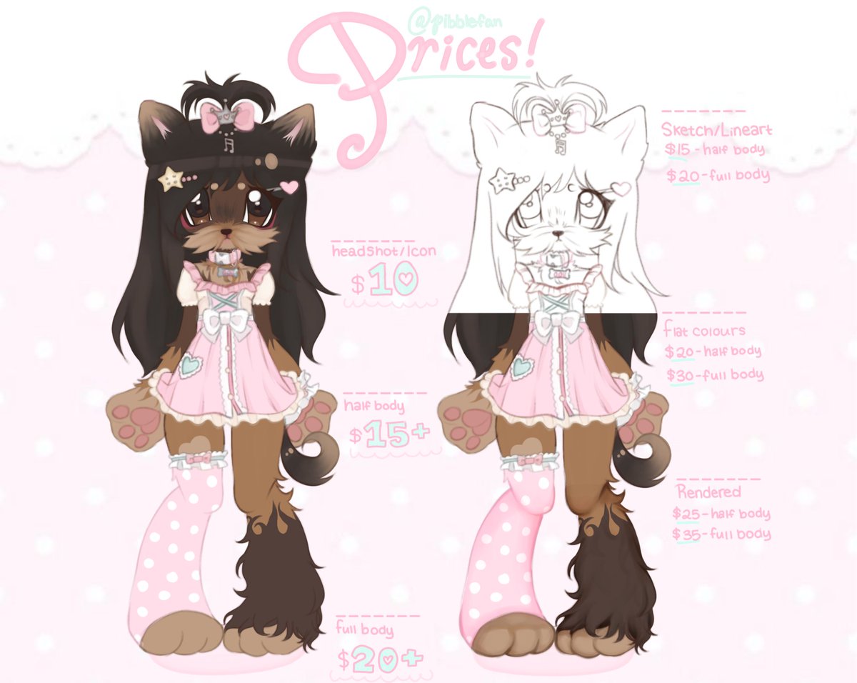 pibblefan's tweet image. heres my comm sheet finally !!! dm if ur interested i can take a few if anyone wants one ^_^ ignore spelling mistakes i didnt realize until now...