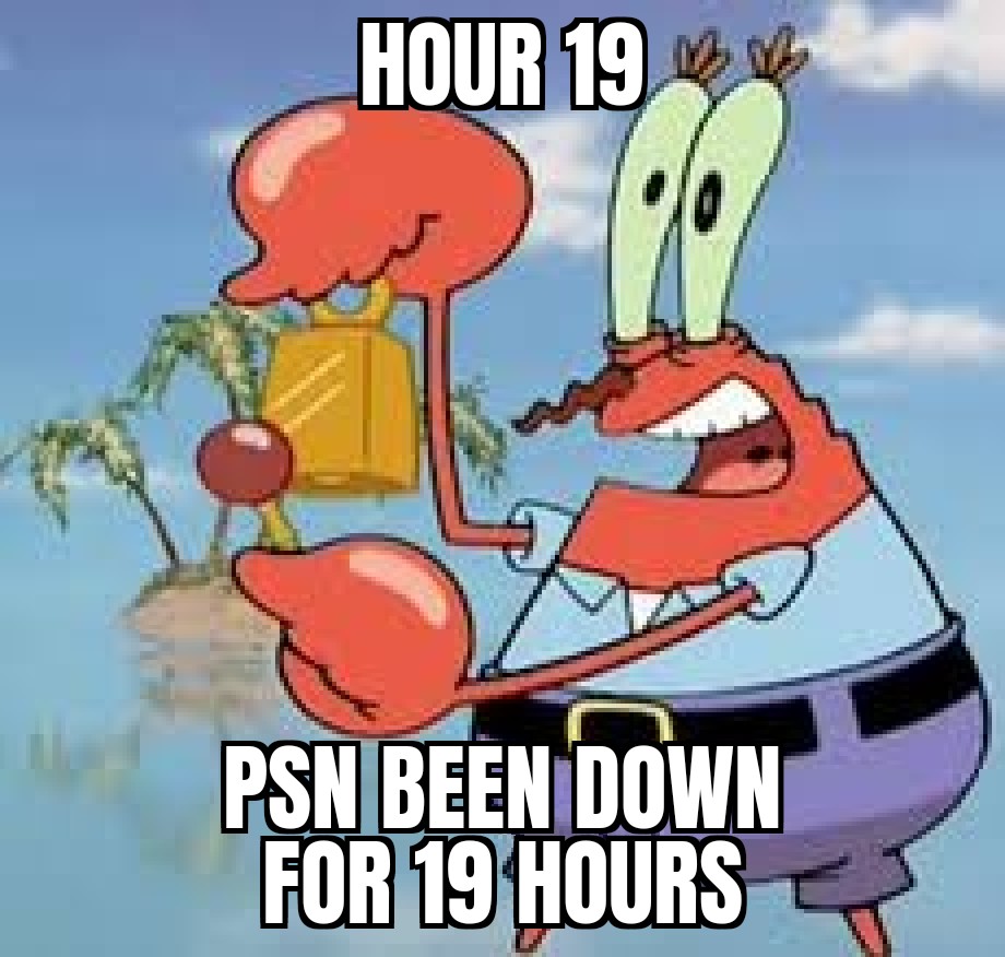 tagless02's tweet image. #PSNetwork #psnoutage #psndown I just want to play some games, or at least an update please  @PlayStation