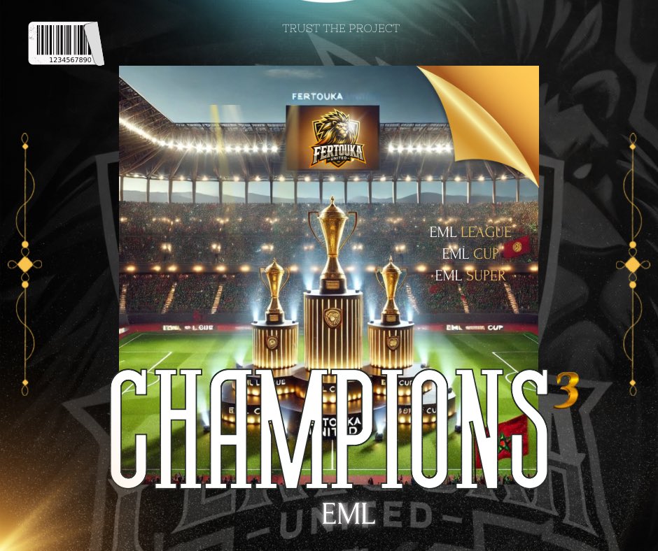 Fertouka United ๐ฒ๐ฆ (@fertoukaunited) on Twitter photo ๐ฃIt's time to take stock of the EA Sports FC 25 season 1.
Congratulations to all the players for this opus๐
๐EML Winner
๐EML Cup
๐EML SuperCup
#TrustTheProject ๐ฆ
<a href="/OfficialVPG/">Virtual Pro Gaming</a> ๐ฃIt's time to take stock of the EA Sports FC 25 season 1.
Congratulations to all the players for this opus๐
๐EML Winner
๐EML Cup
๐EML SuperCup
#TrustTheProject ๐ฆ
<a href="/OfficialVPG/">Virtual Pro Gaming</a>