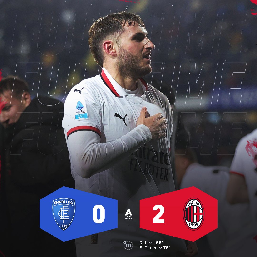 🙏 Three points in Tuscany thanks to Rafa and Santi!

👍 Who was your man of the match?

👎 Who was our worst player?

🗣 Tell us your thoughts below 👇