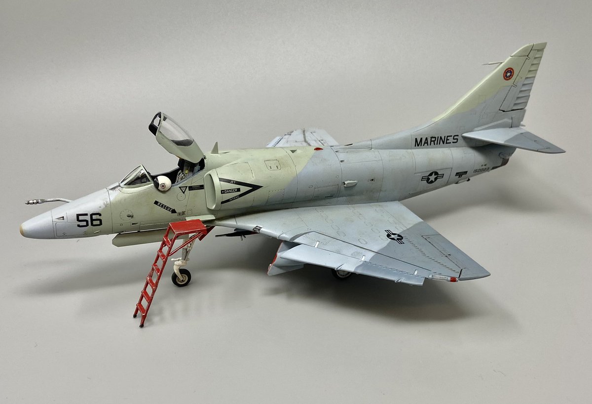 TSMODELHANGAR's tweet image. Finished display for TOPGUN 56