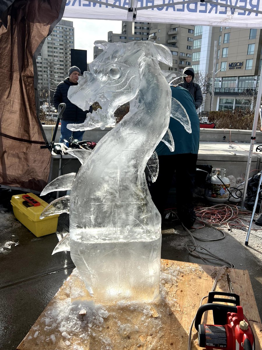 ICE SCULPTING COMPETITION UPDATE

Revere Beach Winter Wonderland is underway and we officially just passed the 2 hour mark in the ice sculpting competition. Make sure to vote for your favorite here: classy.org/event/chili-co…

#revere #reverebeach  #icesculpting #ice #vote