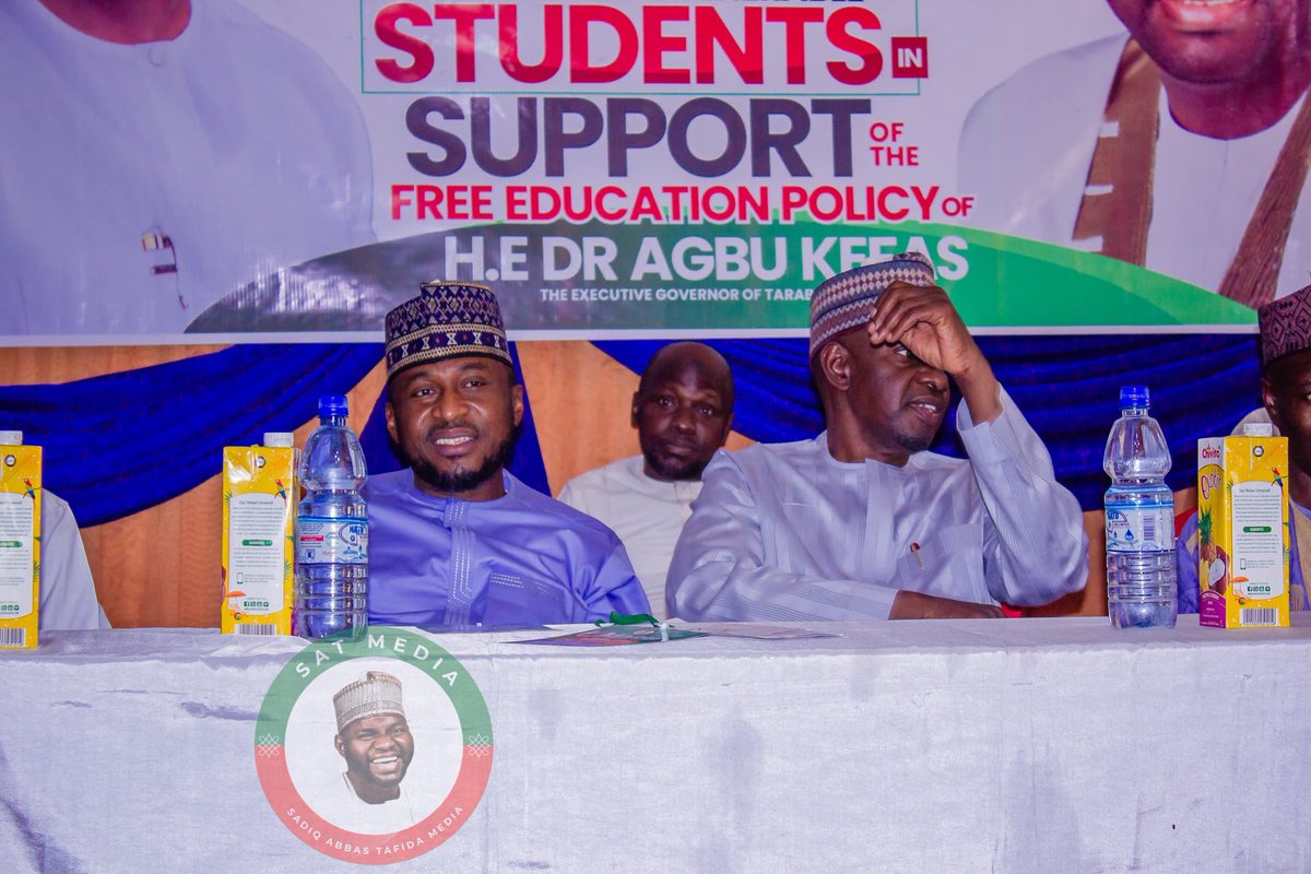 Rt. Hon. Sadiq Abbas Tafida tweet media