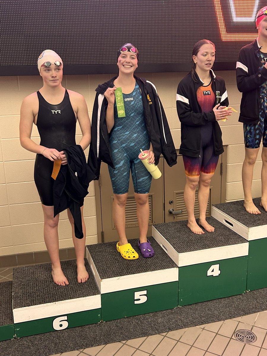 AngolaSwimming's tweet image. 2025 Girls Sectional Finals

100 Yard Freestyle

Brooke Shelburne finished 5th!

#APride @IHSAA1 @SteveLantz1