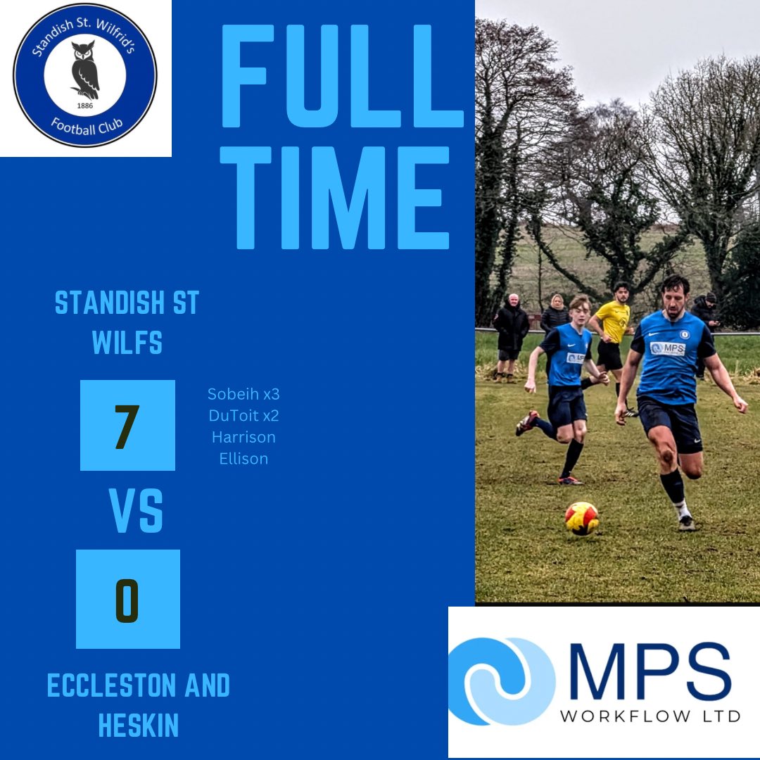 First team with a very impressive result and performance today running out 7.0 winners against <a href="/Eccleston_FC/">Eccleston & Heskin FC</a> . Goals from <a href="/RossEllison7/">Ross Ellison</a> , <a href="/JHarrison1999/">James Harrison</a> , <a href="/Johandutoit56/">JDT</a> x2 and another hat trick for <a href="/SamirSobeih/">Samir Sobeih</a> .

Photography by <a href="/im_martinholden/">martin holden</a> 📷 

#UTW🦉