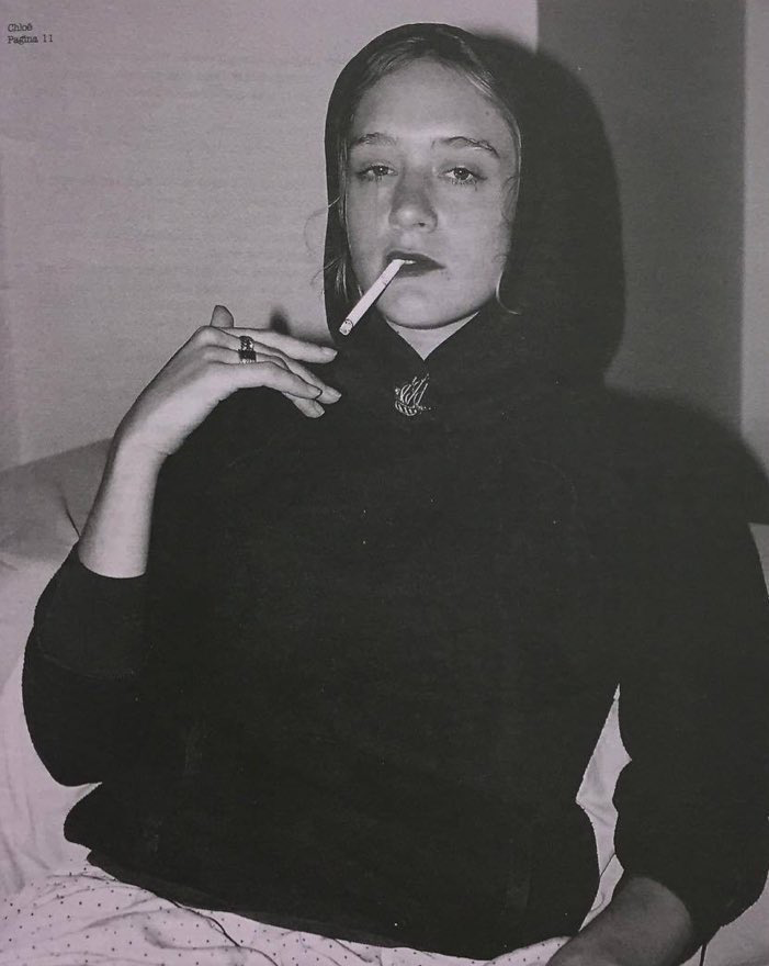 chloe sevigny cigarette chloë sevigny by martien mulder, 2002
