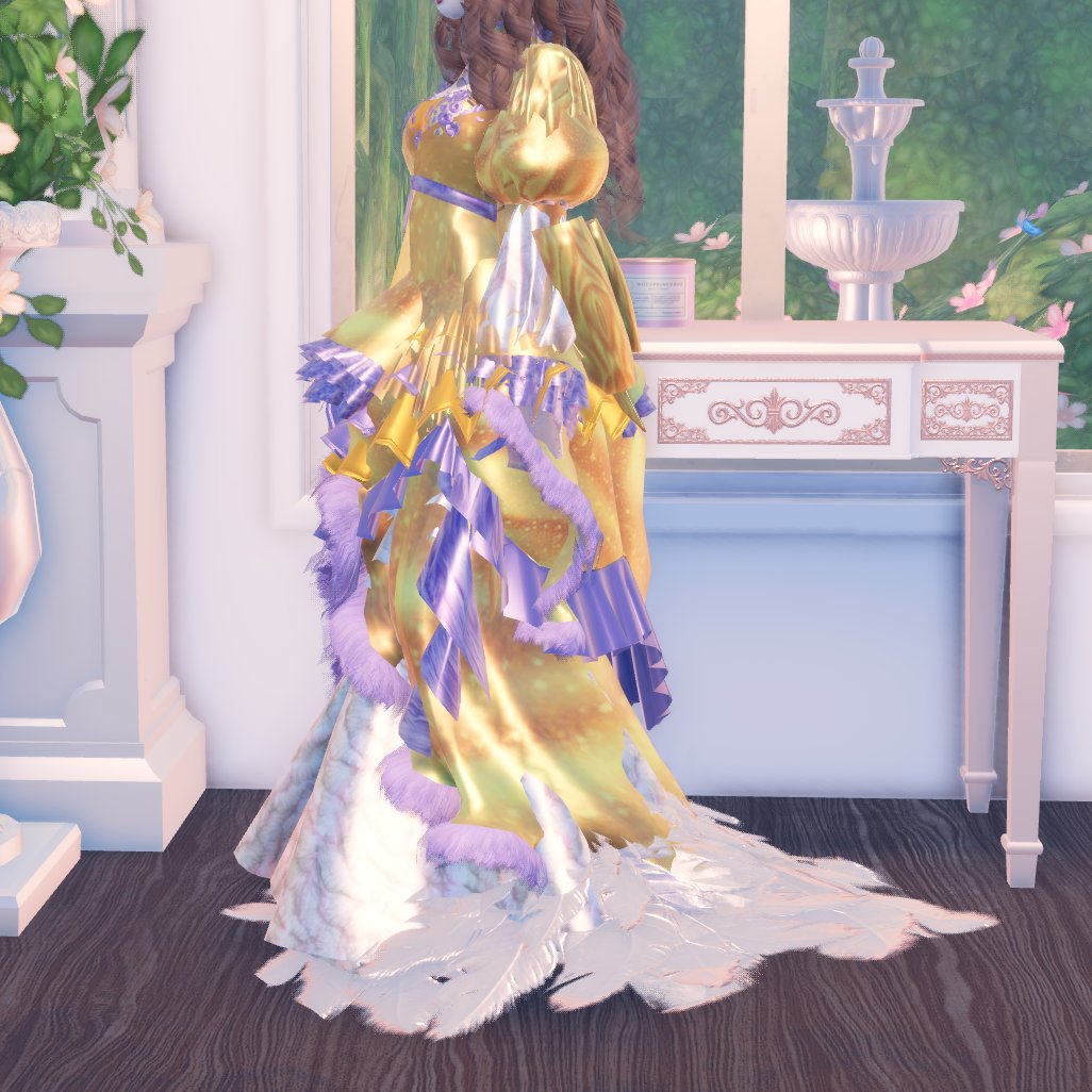 Sugar_Bunxy's tweet photo. recreated an outfit while I take a short break from textbooks...! what do yall think?๐ผ๐ป
#DressToImpress #DTI #DTICODES #royalehigh https://t.co/u4du65oFhm
