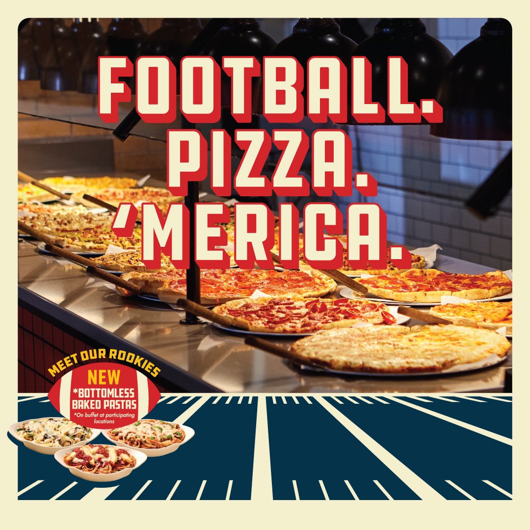 pizzainn's tweet photo. 🍕🏈🇺🇸 This weekend, pizza sounds like a winner! Make sure to get your orders in early to make your Sunday Super! https://t.co/NRR4E6a70M

#PizzaInn #SuperBowlSunday #SuperBowl #Pizza #FootballandPizza #FamilyTime #GameTime https://t.co/N7qXoqloPZ