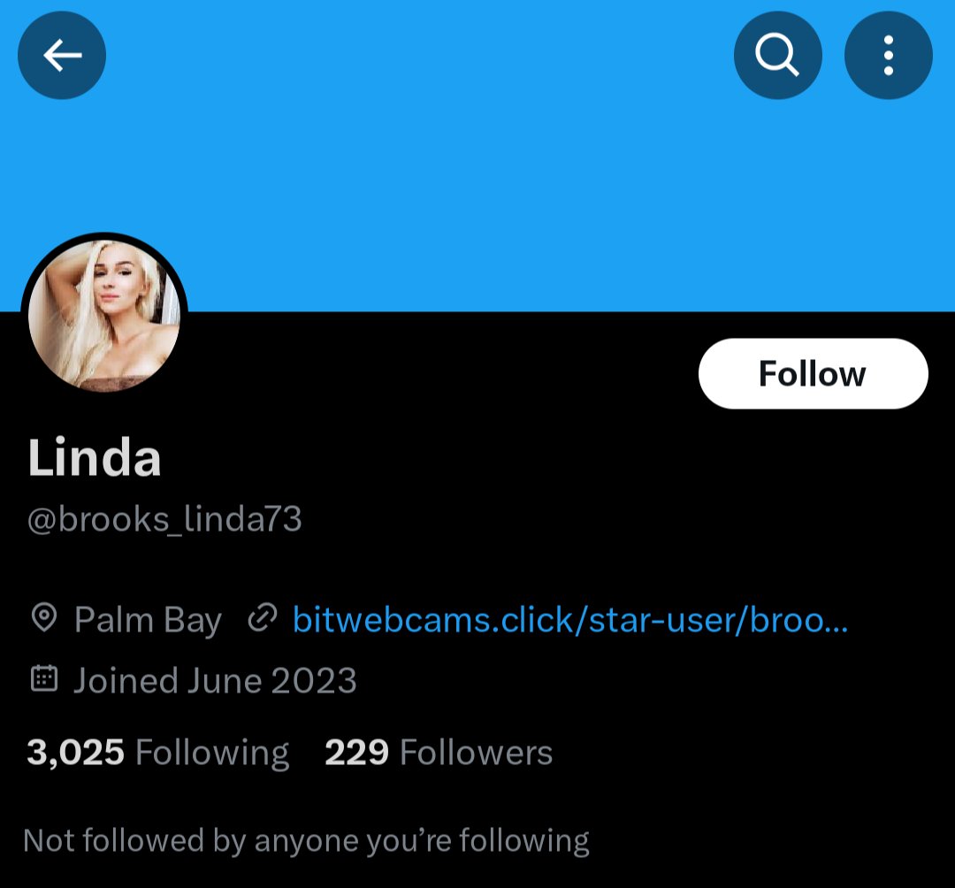 Just wanted to warn the people who can see this, steer clear of these accounts if they follow you or request to follow you. Do not click the link in their bio, and block them immediately. I repeat, do NOT click the link in their bio.