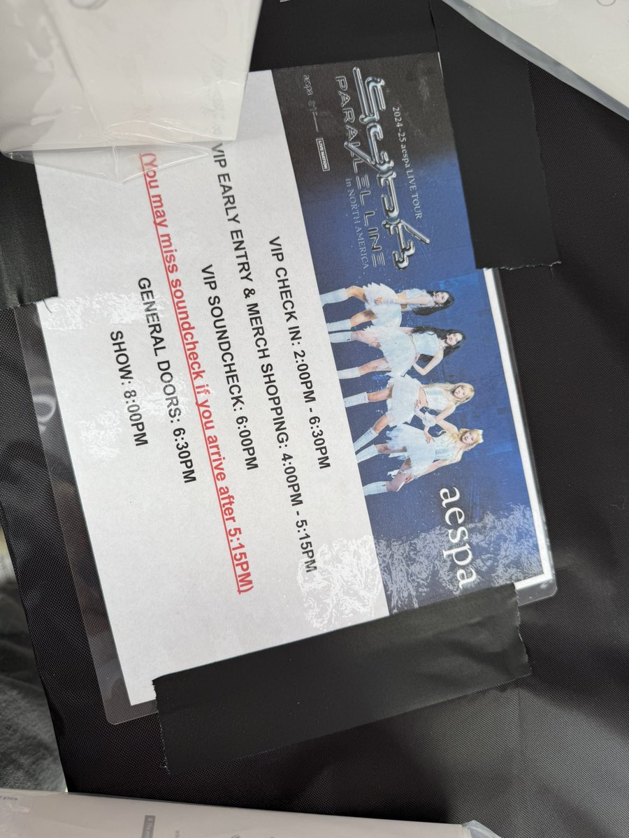 AESPA CHARLOTTE VIP INFO