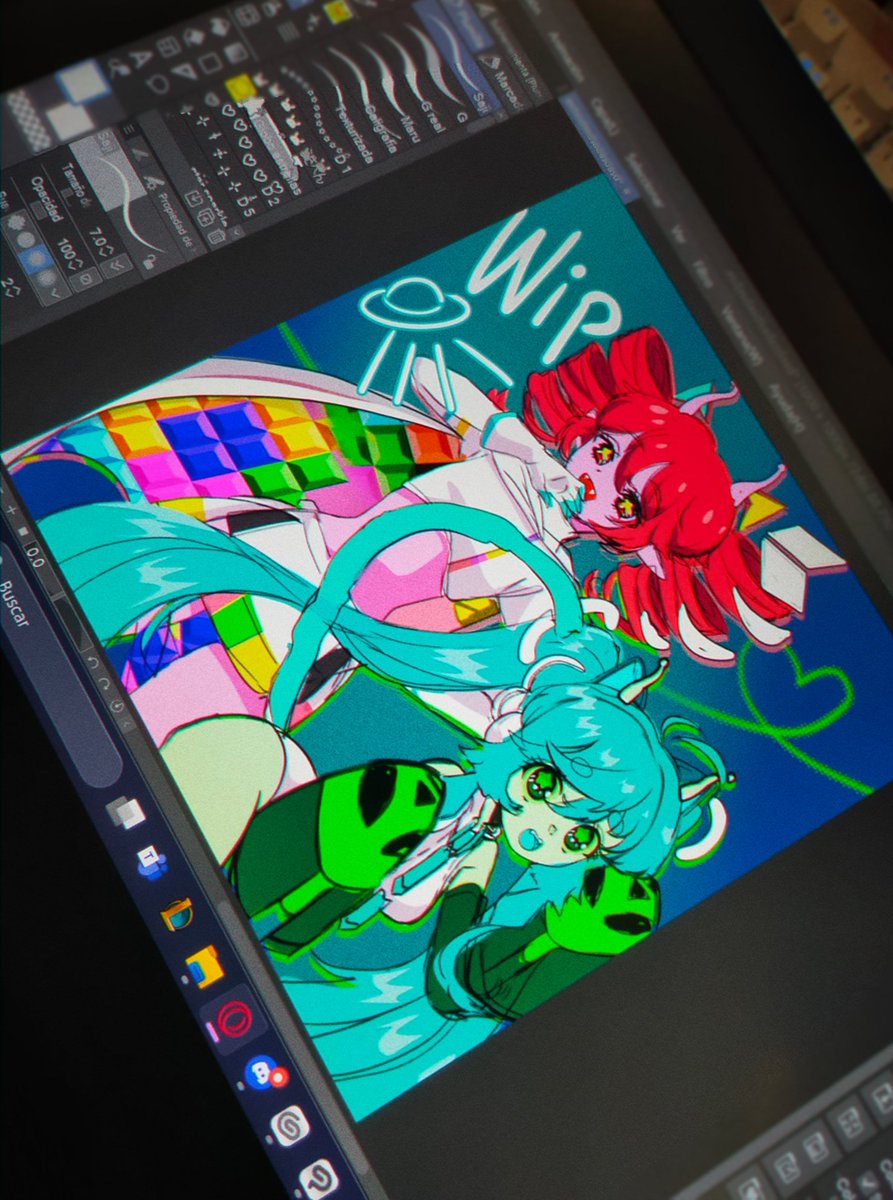 Linnery3's tweet photo. Wip Voca Aliens
#GlorpiMiku #commanderteto https://t.co/A1ZEV1HFg1