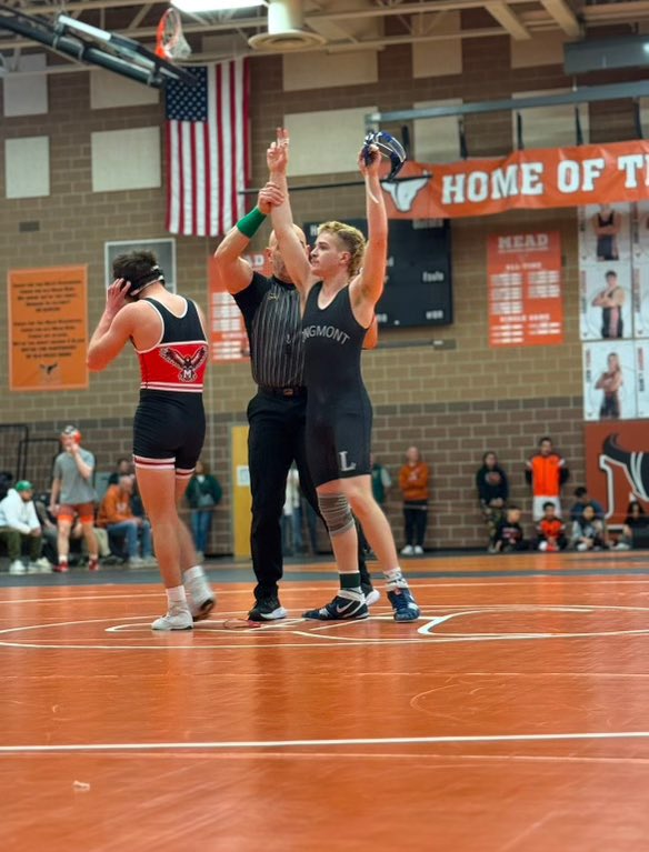 Hunter Soule has advanced to the finals tonight at regionals. That also means that he has qualified for the state tournament next week. Congratulations Hunter and good luck tonight. #TroTroTro #stvrainstorm