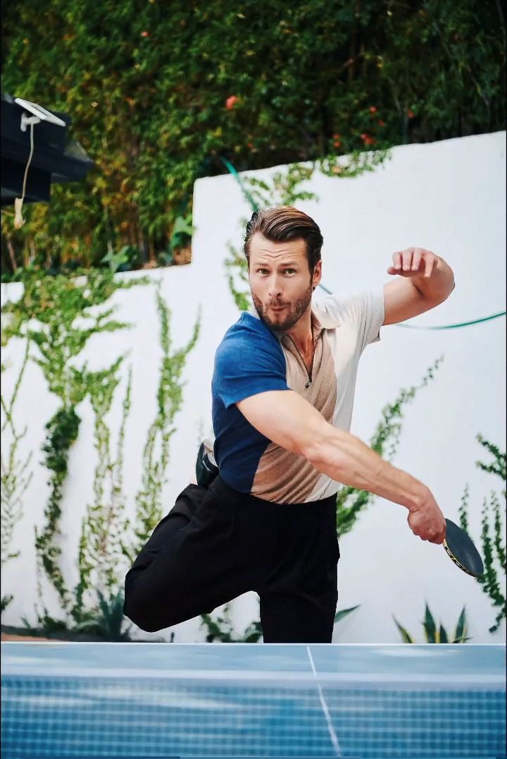 dollspoet's tweet photo. who would be physically able to pay attention to ping pong with this man? like... look at him https://t.co/egoTUx83iZ