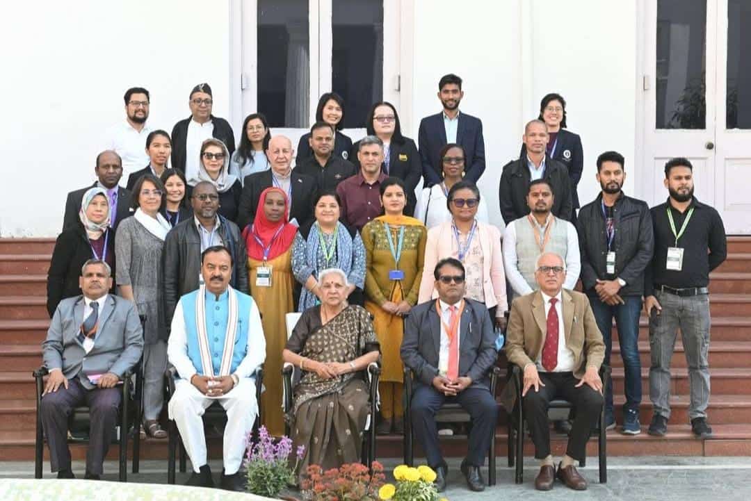 csir_iora's tweet photo. On February 8, 2025, delegates from IORA member states visited a flower exhibition and explored value-added products and technologies from CSIR, ICAR, and other institutes at the Governor's House in Lucknow, India.@IORAofficial @CSIRCIMAP https://t.co/bnY5acKj2R