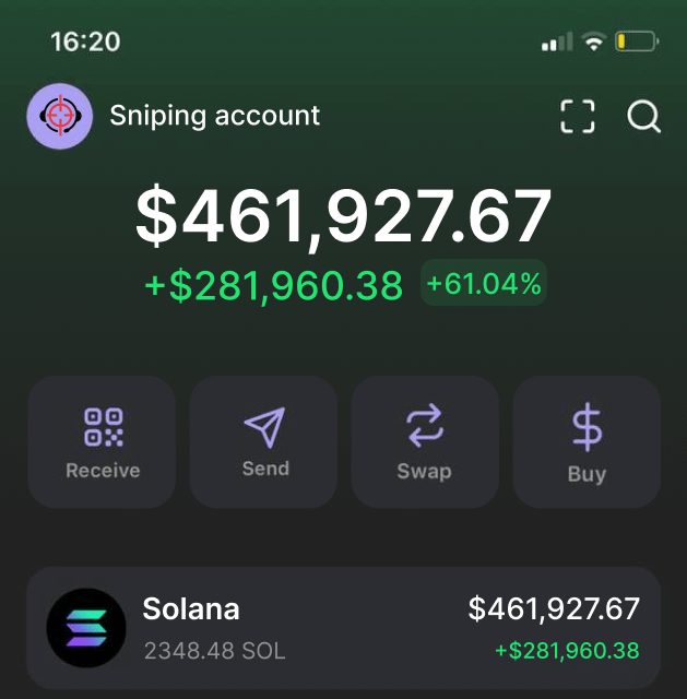 0xklarck's tweet photo. Losing money buying worthless memecoins ?

With this insiders you can easily earn ~$600/day

In 7 days, I made ~$281,960 by copying their trades

Here's 4 insider wallets &amp; my copytading secrets👇🧵 https://t.co/YjYXSW7tC6