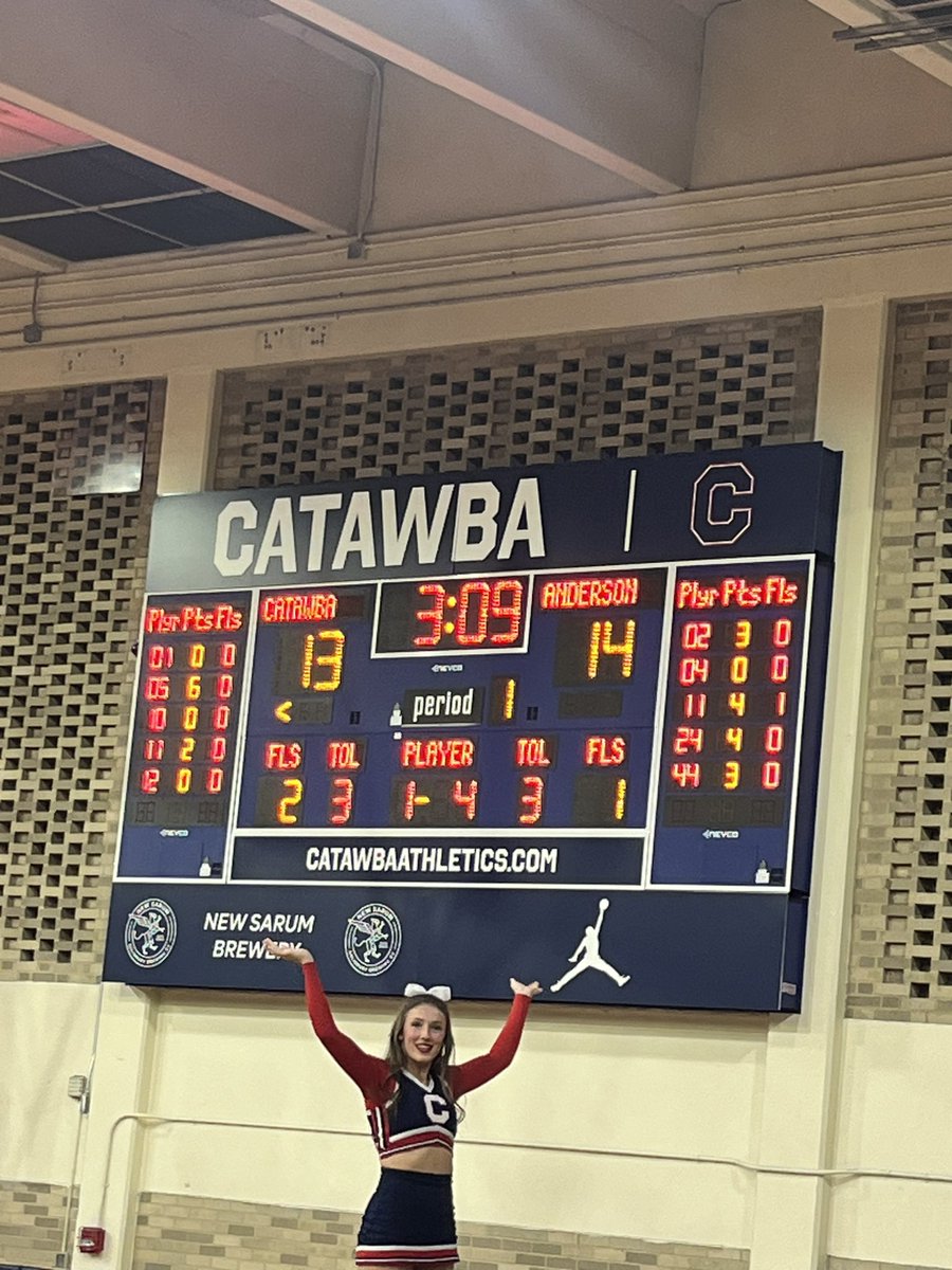 We outside again! This time 👀 <a href="/Itsjust_Kairah/">Kairah Dixon-Booker</a> and  <a href="/catawba_wbb/">Catawba Women’s Basketball</a> today!