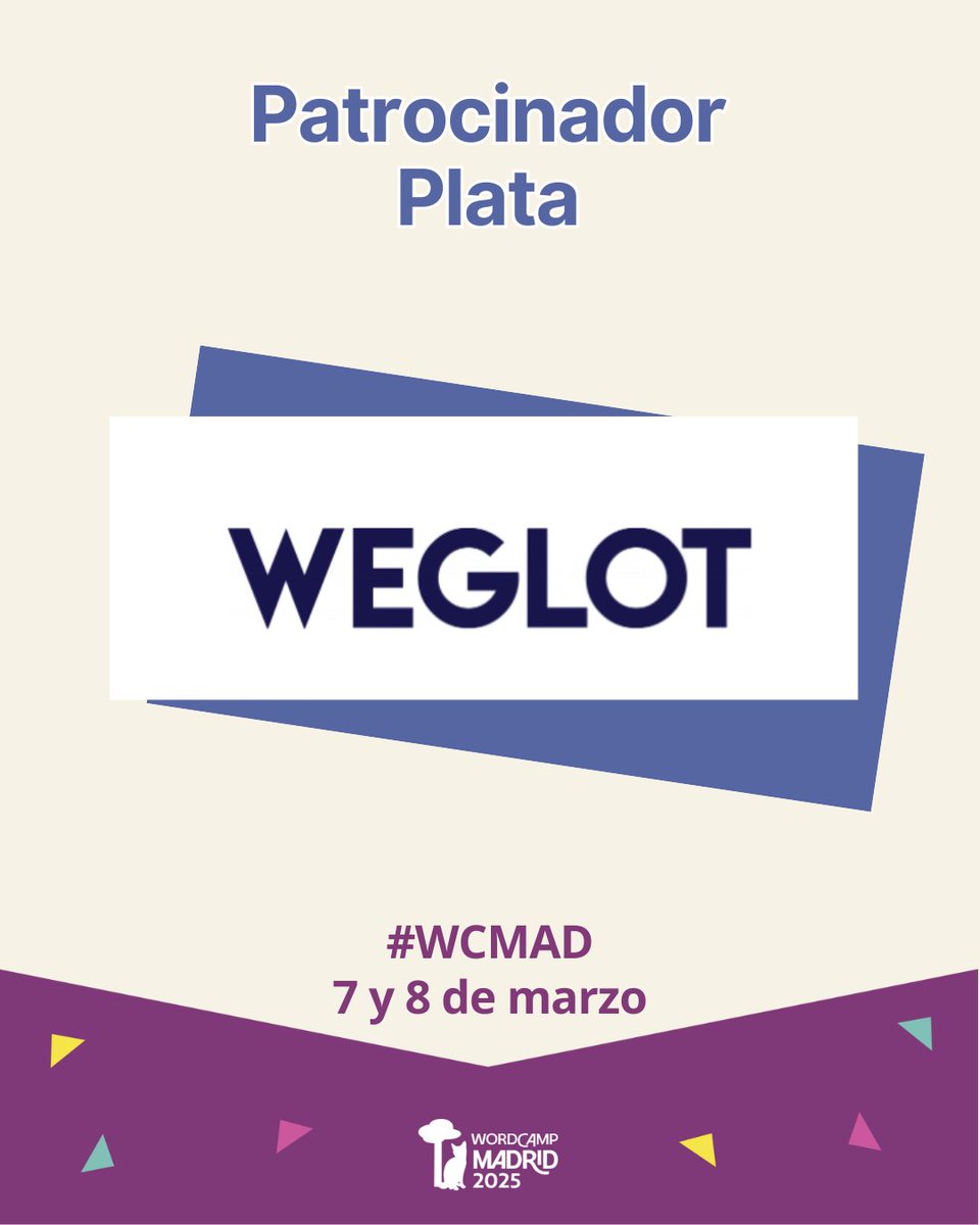 WordCamp Madrid tweet media