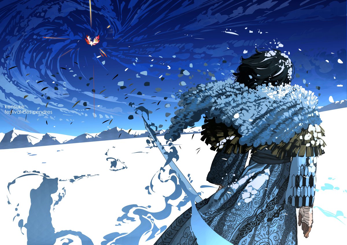 feno0_'s tweet photo. kensuke’s journey finished series of illustration ! https://t.co/6vrj6cTBsk