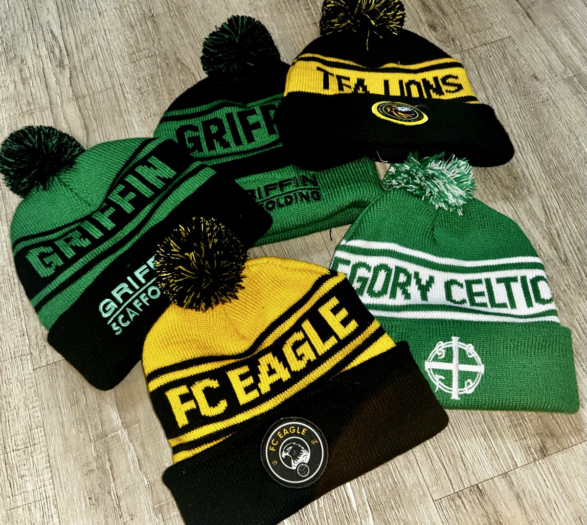 ARCSportswear's tweet photo. More bobble hats heading out to customers @GregoryCelticFC https://t.co/UerKCX4rlL