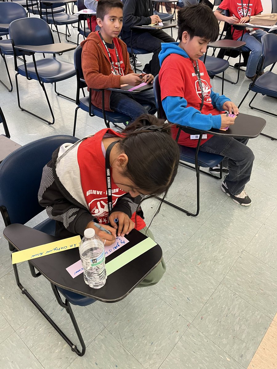 Had a blast at the Young Achievers Forum with some of our 6th graders today!  <a href="/ClintJHS/">Clint Junior High</a> <a href="/CGutierrez_CJHS/">Claudia Gutierrez</a>