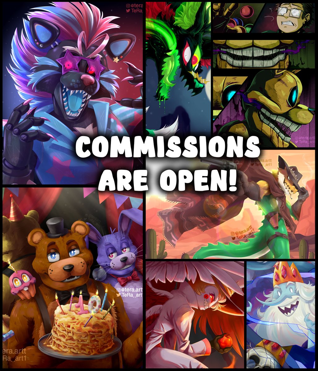 Tera_art1's tweet image. You can find all the prices and info below in the thread and additional info through the link in the profile header!🌺 #Commission #art