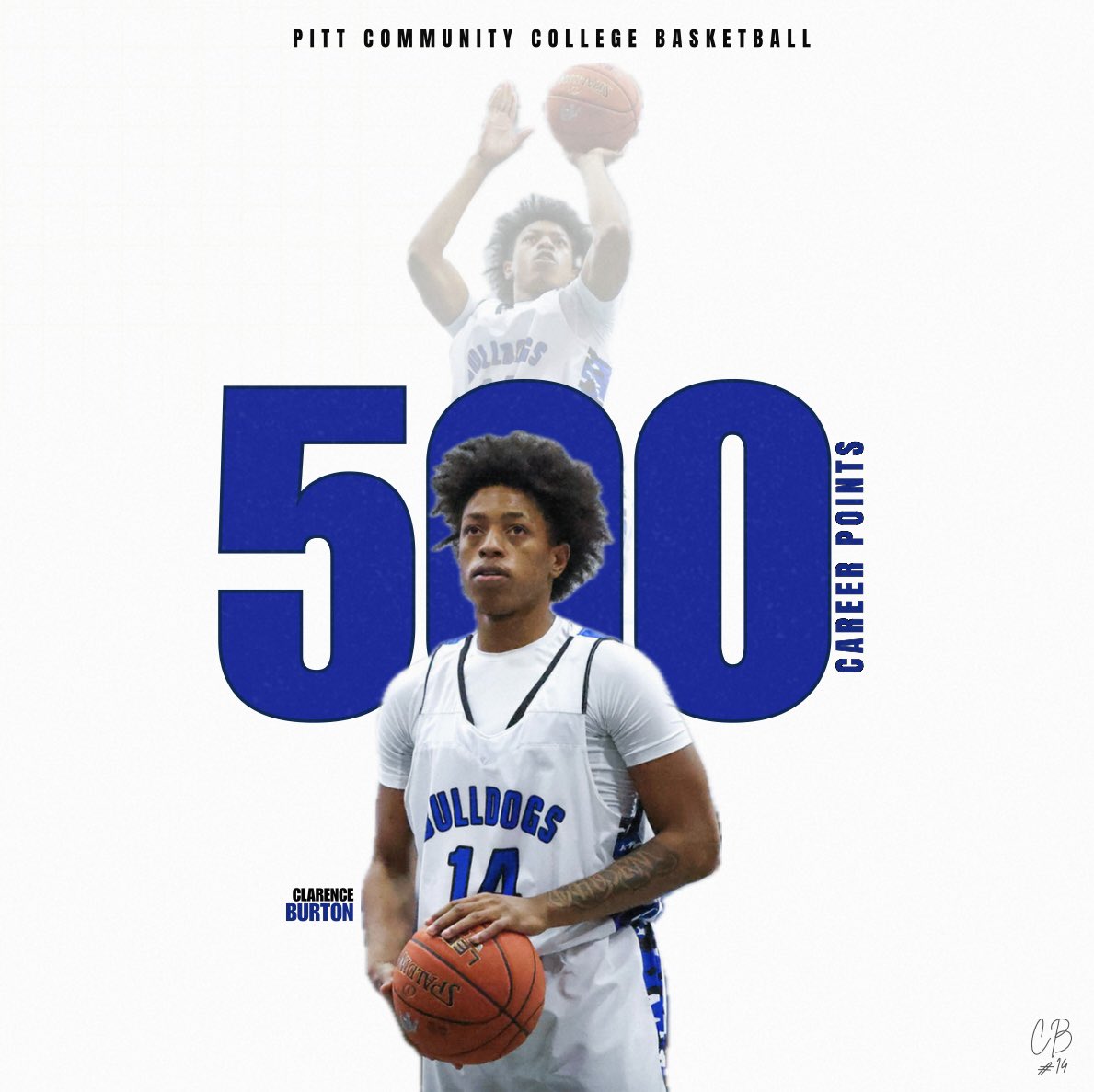 Congratulations to Clarence Burton for achieving 500 career points 

Let's go DAWGS 

#explore #kinston #bulldogs #pittcommunitycollege #jucoproduct