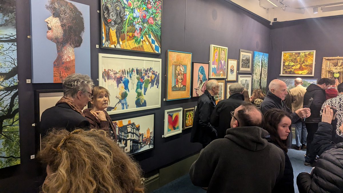 Grosvenor Museum Open Art exhibition launch