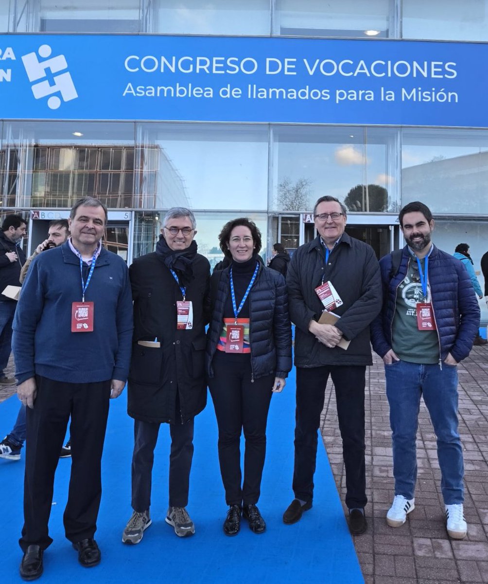 Excelente representación de los empresarios y directivos católicos de #ASE en el Congreso de Vocaciones que se celebra este fin de semana en Madrid #ParaQuienSoy 

#EmpresaFeValores 
📸