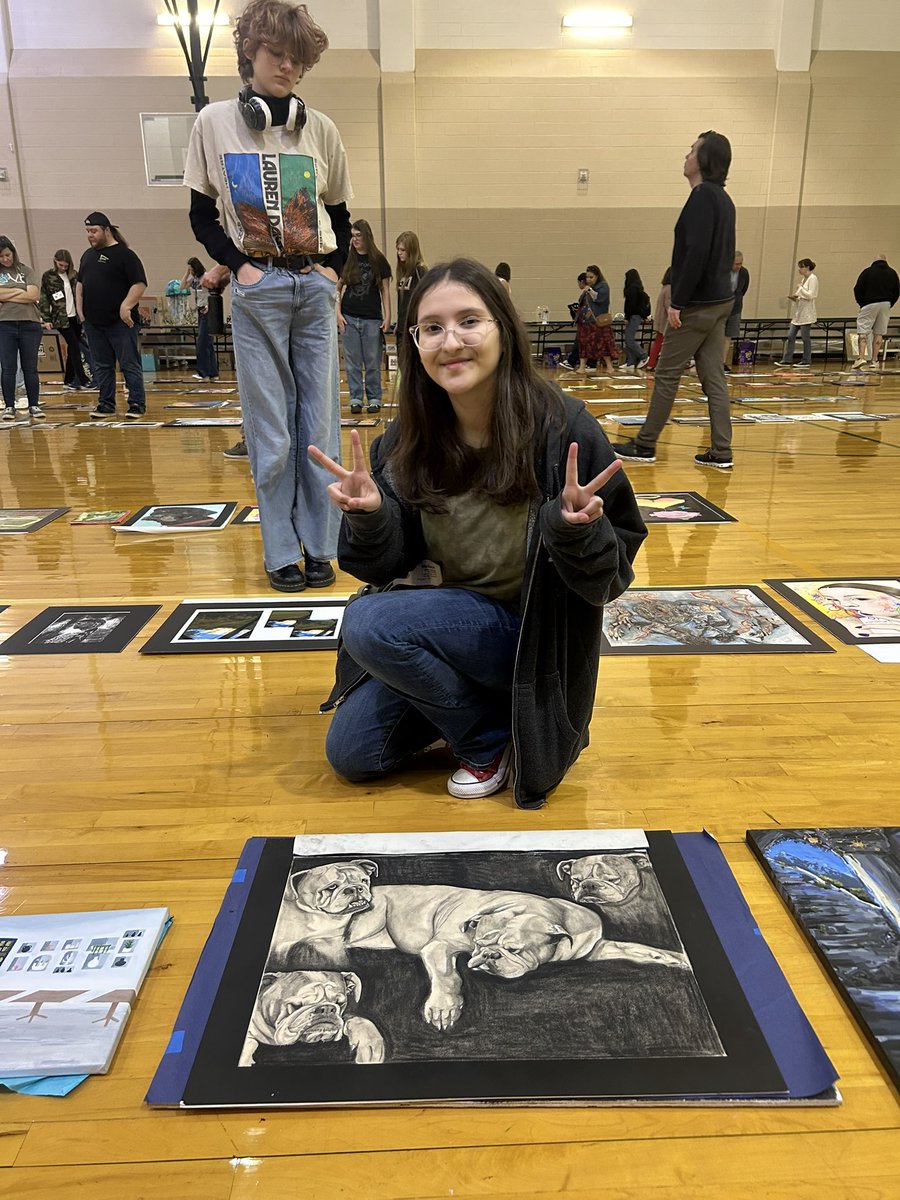 Here are a few examples of <a href="/SeguinHSTx/">Seguin High School</a> visual arts students showcasing their artwork at VASE at Canyon Lake HS. Best wishes to all the students with works on display and being evaluated today. <a href="/SeguinISD/">Seguin ISD</a> <a href="/SeguinVisualArt/">Seguin ISD Visual Art Program</a>