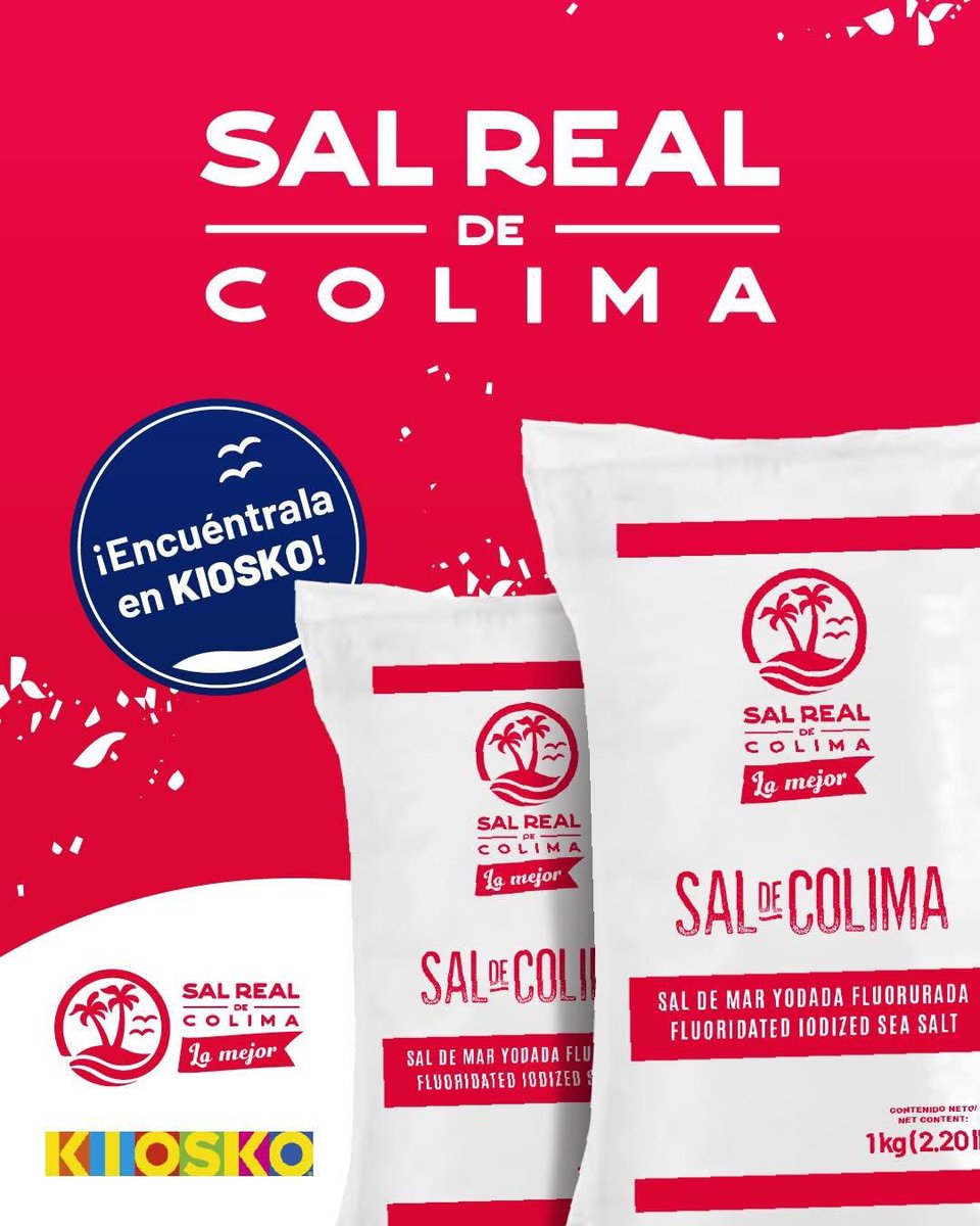 AdColima's tweet image. 🌊 Sal Real de Colima está más cerca de ti. 🌊

Ahora puedes encontrarla en tu KIOSKO favorito y llevar lo mejor a tu cocina. Disfruta del auténtico sabor natural que solo la Sal Real de Colima te ofrece.

#SaborNatural #SalDeMar #FlorDeSal #KIOSKO #SalRealDeColima