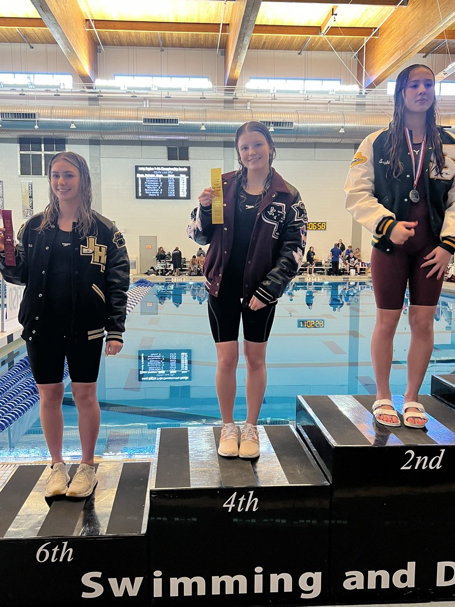 Punched our ticket to the UIL 6A state championships! <a href="/LillieSczech/">Lillie sczech</a> is the double champ in the 200IM &amp; 100 breaststroke! Will be awaiting call ups for relays and several individuals!  So proud of this group! #WeAreGR <a href="/WeAreGRHS/">@WeAreGRHS</a> 🏊‍♂️ 💪🏼 🏊‍♀️