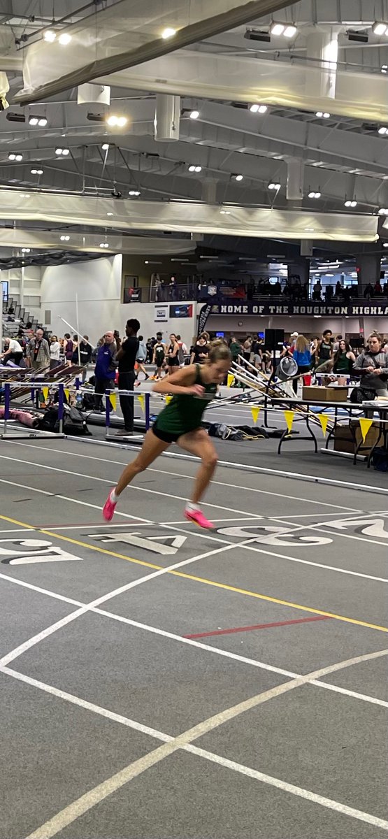 LSCIndoorTrack's tweet photo. Team Championship @ Houghton College

Brae Stender 1st 🥇 in the 55 meter hurdles and Isabelle Akin 9th 🦅.

Claire Smaldino 4th in the 3000m with PR of 12:34.97

Brae 3rd and Daiya Kowalski 12th  in the 55m.

Faith Hylton and Anna Miller both PR’s in 600m.
@AthleticsLSC https://t.co/RJyX8XnS8d