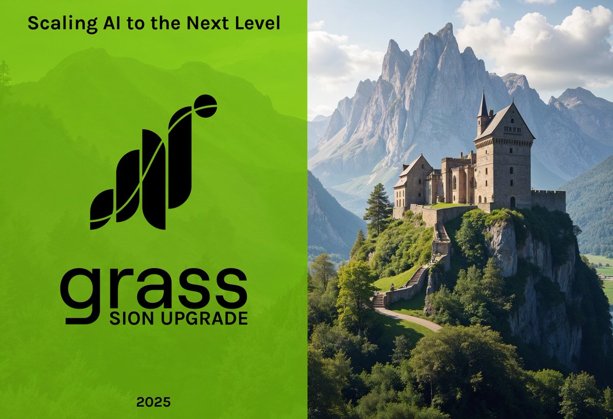 getgrassme's tweet image. Grass Sion Upgrade: Scaling AI to the Next Level

Grass is rolling out Phase 2 of the Sion Upgrade, taking data scraping and network efficiency to new heights. Following the success of Phase 1, which improved web data retrieval, Phase 2 will scale computing resources, increase…