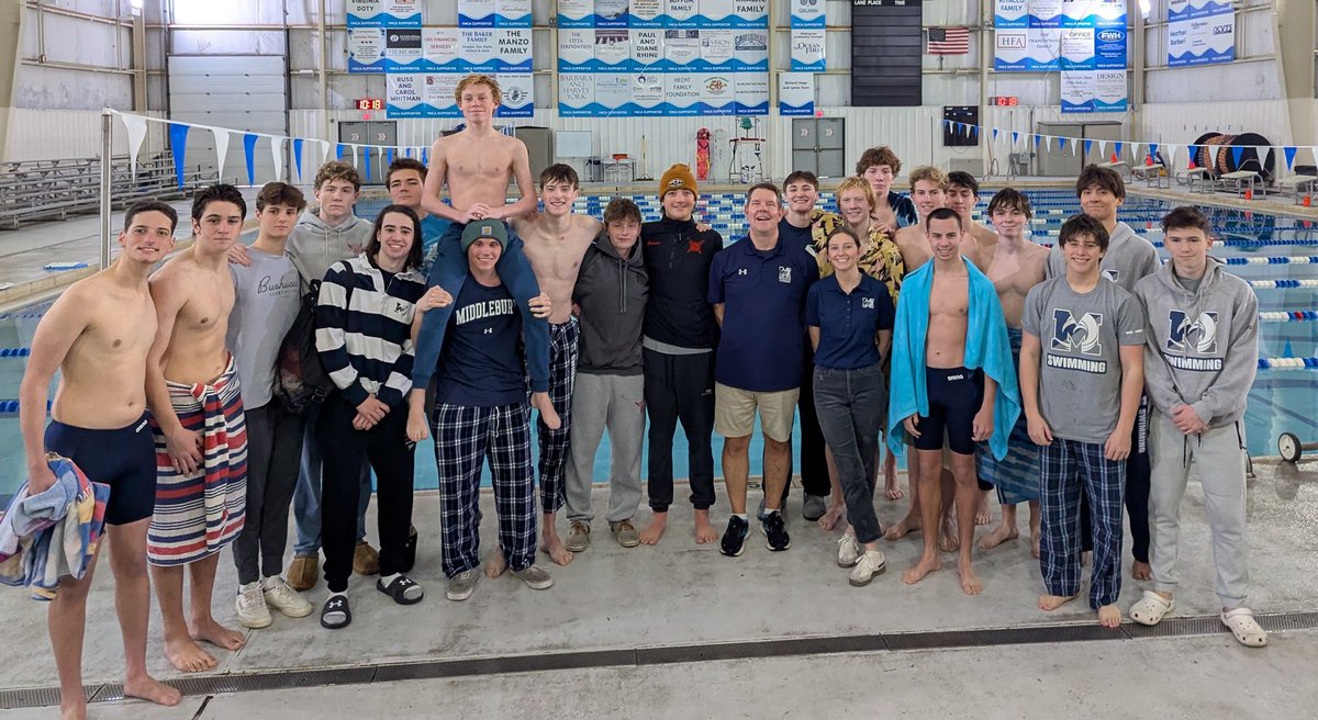 With today's win over TR East, the Manasquan boys swim team finished the season undefeated in A South, clinching their 11th straight divisional title! The coaches are incredibly proud of the boy's hard work and dedication all season. #giddyup #theyrefast