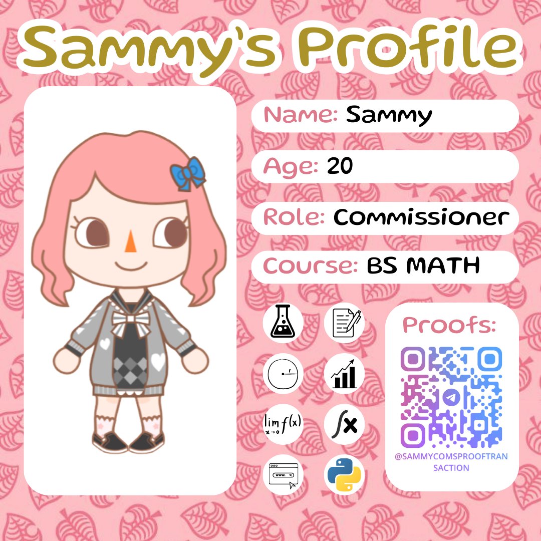 sammy ˚˖🌷͙֒✧˚.🎀༘⋆ math | programming tweet media