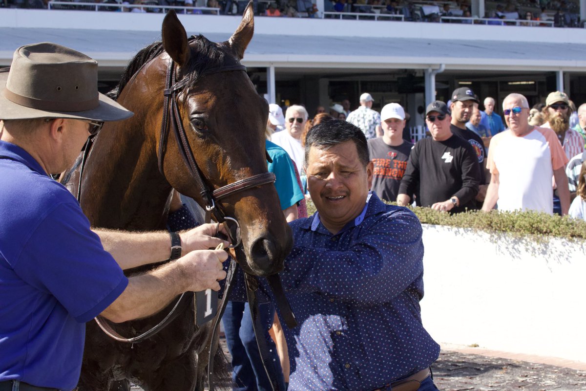 Nutella Fella and <a href="/JuniorandKellyA/">Junior and Kelly Alvarado</a> 
win the 41st Running of the Pelican Stakes, for trainer <a href="/GaryContessa/">Gary Contessa</a> and owner <a href="/BellGableStable/">Bell Gable Stable</a>!  Congratulations to the winning connections! 🥂🍾🏆 #stakeswin